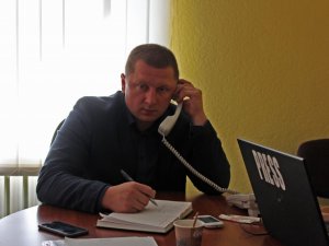 Фото: У редакції «Коло» відбулася «гаряча» телефонна лінія з начальником Полтавського відділення поліції № 1