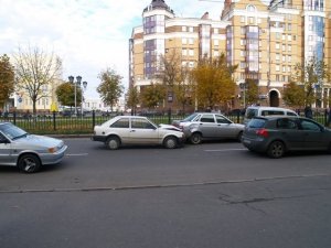 Фото: У Полтаві чотири автомобілі потрапили в аварію