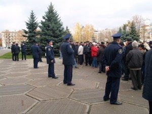 Фото: Бойкот на ринках Полтави до безпорядків не привів