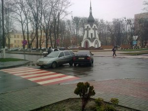 Фото: У Полтаві сталося ДТП на Червоноармійській