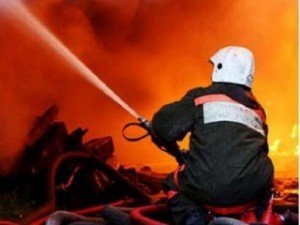 Фото: В Розсошенцях, під Полтавою, в підвальному приміщенні виникла пожежа