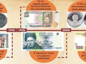 Фото: Тарас Шевченко и деньги: от рубля до сотни
