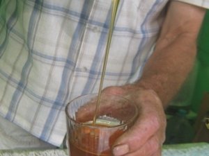 Мед на ярмарці у Полтаві коштує від 50 до 100 гривень за літр