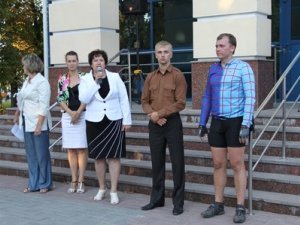 Фото: Полтава приєдналась до Всеукраїнської велоестафети