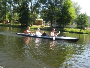 Полтавські інваліди-візочники змагалися у веслуванні