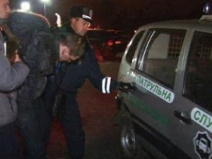 Фото: У Одесі полтавські стрільці  погрожували міліції