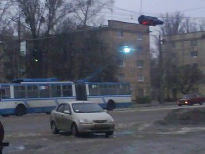 У Полтаві через ожеледь транспортний колапс