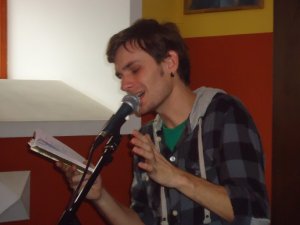 Переможець літературних битв Павло Коробчук читав у Полтаві інтимні вірші. Фотоогляд