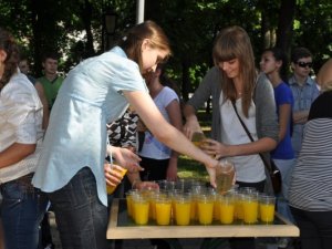 Олександр Мамай очолив європейський забіг у Полтаві і пообіцяв дітям аквапарк (+ фото)