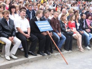 Фото: Полтавських студентів техуніверситету вразила промова Бориса Галушка