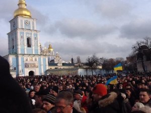 Фото: Фото зі столичного Євромайдану: події вихідних