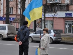 Фото: У Полтаві Євромайдан зібрався на сьоме Народне віче (фото)