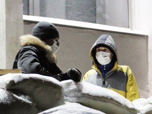 Фото: Збори Народної ради полтавського Євромайдану: створено загони самооборони