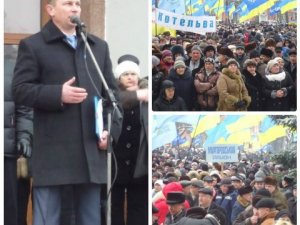 Фото: Влада у Полтаві просить Президента створити новий Уряд, а мітингувальників – звільнити облраду