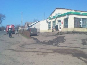 Фото: На Полтавщині у Машівському районі горів магазин