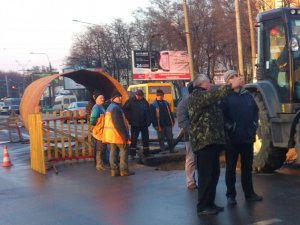 У Полтаві головна вулиця провалюється під землю (фото та відео)
