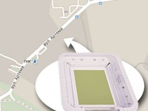 Фото: У Полтаві збудують новий футбольний стадіон (+карта)