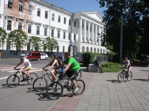 У Полтаві дали старт Велодню: фотоогляд