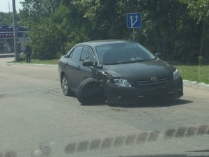 Фото: ДТП у Полтаві: зіткнулися два авто