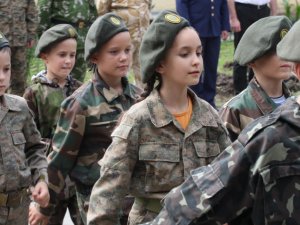 Фото: У Полтаві відкрили військово-спортивний табір для дітей
