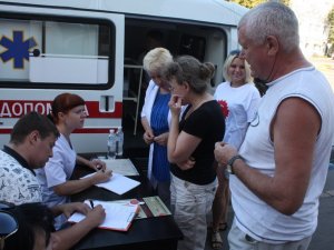 Фото: Півтори сотні полтавців пройшли тест на гепатит