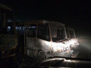 Основному перевізнику Сорочинського ярмарку спалили автобуси