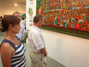 У галереї мистецтв відкрилася виставка полотен полтавського кобзаря