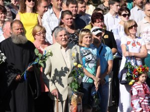 Фото: У Полтаві на віче до дня Незалежності говорили про Мазепу (фото)