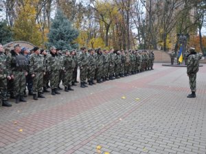 Фото: Загін полтавських міліціонерів повернувся з зони АТО