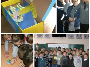 Рятувальники і школярі у Полтаві створили «Скриньку добра» для бійців АТО