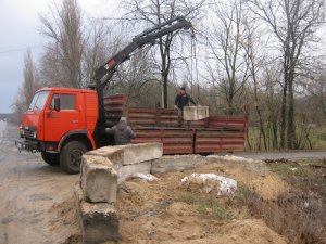 На Полтавщині демонтували військовий блокпост