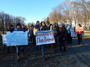 Студенти та викладачі архітектурного факультету мітингують проти ректора техуніверситету