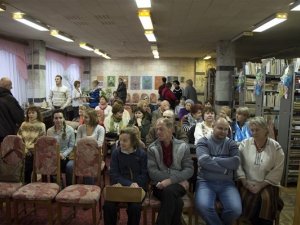 Фото: Відкриття Різдвяного вернісажу молодих майстрів народного мистецтва