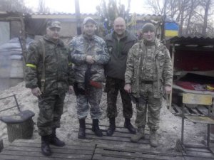 Фото: Полтавські міліціонери з’їздили із привітанням до колег в АТО