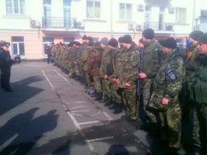 До зони АТО вирушив черговий загін полтавської міліції