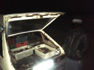 Фото: На Полтавщині даівці затримали двох водіїв із рибою без документів