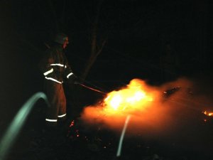 Фото: Через коротке замикання у Полтавському районі загорілася дача