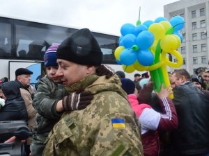 57 бійців 16 батальйону територіальної оборони повернулися на Полтавщину (фото та відео)