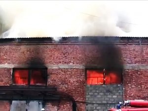 Фото: На заводі в Кременчуку сталася пожежа