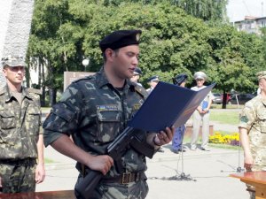 Студенти-педагоги склали Військову присягу в Полтаві