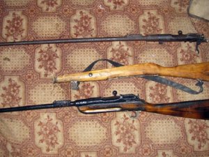 Фото: У лубенця конфіскували дві гвинтівки Мосіна