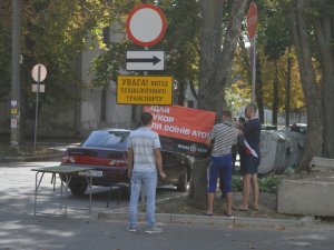 «Правий сектор» закликав полтавців віддати «мамаєвський» цукор в АТО (відео)