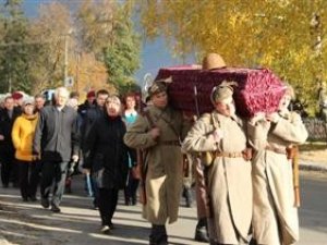 В Опішні перепоховали загиблих у ІІ Світовій війні