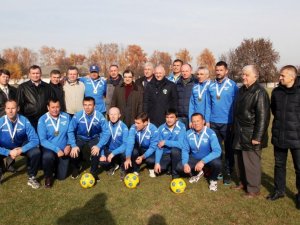 Фото: На Полтавщині нагородили ветеранів-футболістів, які перемогли на турнірі у Франції