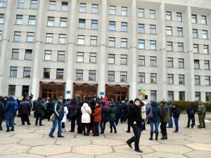 Фото: У Полтаві близько сотні підприємців протестували проти змін до податкового кодексу