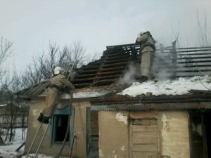 Фото: На Полтавщині під час гасіння пожежі рятувальники виявили два тіла
