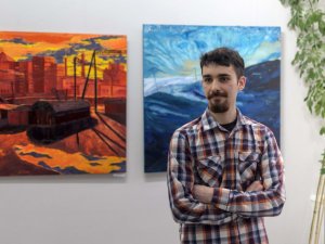 «Масштабний художник» вразив Полтаву своїм живописом