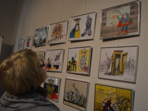 У Полтаві відкрили виставку «Карлюка-2016»: словаки перейняли ідею Гоголя, а росіяни висміяли Путіна (фоторепортаж)
