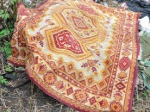 У Полтаві на Київському Шосе знайшли труп, накритий килимом