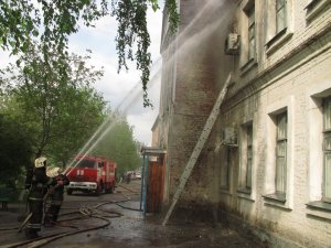 Фото: Пожежа у полтавській лікарні:  рятувальники повідомили про наслідки (фото)